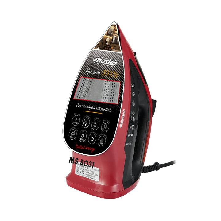 Multifunkcionális gőzölős vasaló Mesko MS 5031 3000W teljesítményű Mesko MS 5031