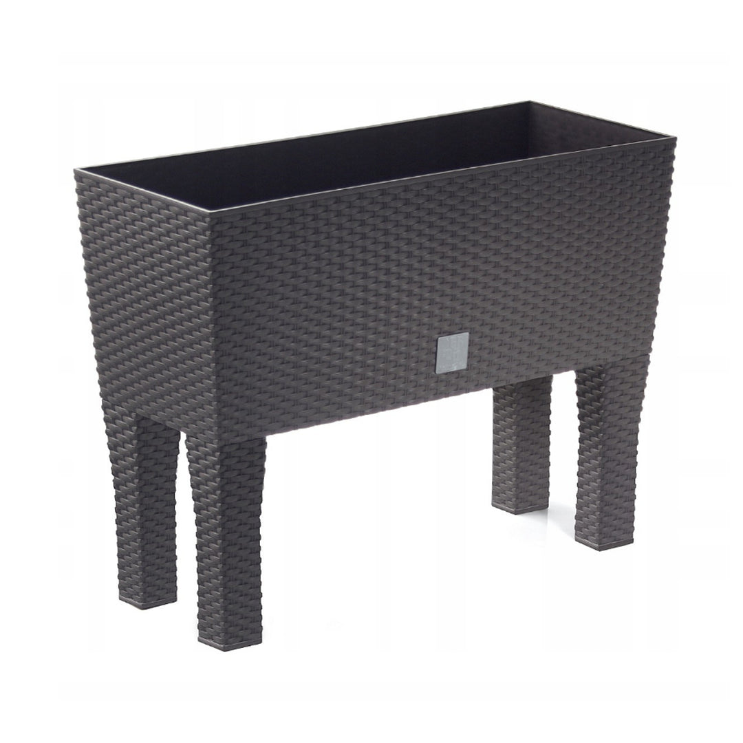 Prosperplast rattan virágcserép Rato Case DRTC600H 440U umbra
