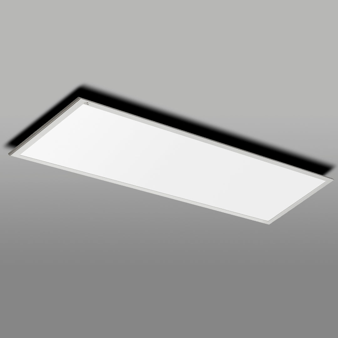 LED mennyezeti panel vékony 40W, 3200lm semleges fehér (4000K) Maclean Energy MCE545 NW 1195x295x8mm lamellás, FLICKER-FREE funkcióval.
