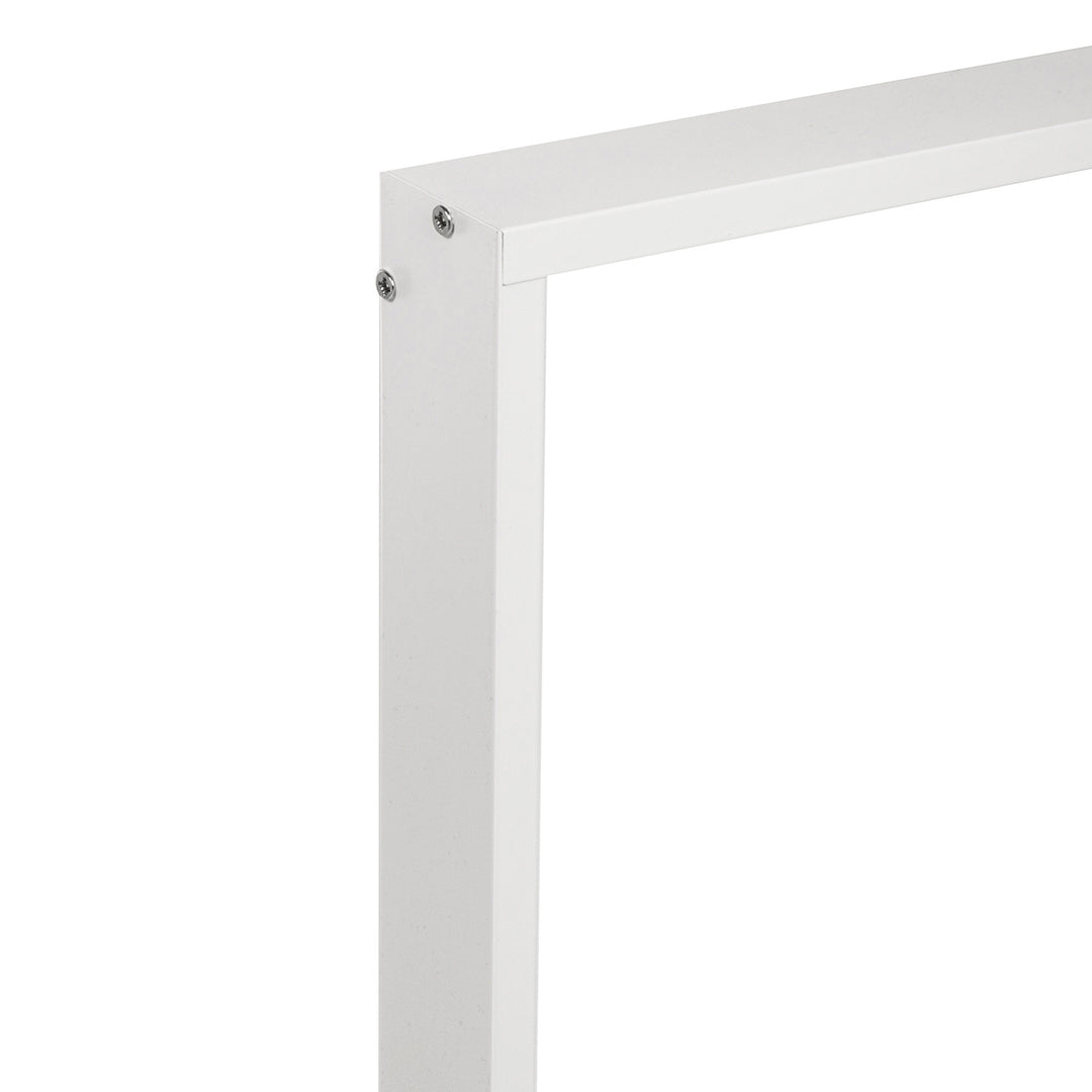 Alumínium felületű keret 1195x295mm LED mennyezeti panelekhez Maclean Energy MCE542, magasság 5cm