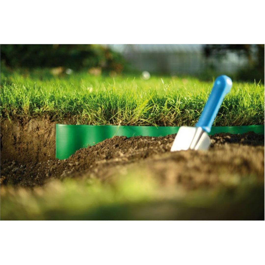 Hullámos kerti szegély 20cm x 9m Cellfast zöld