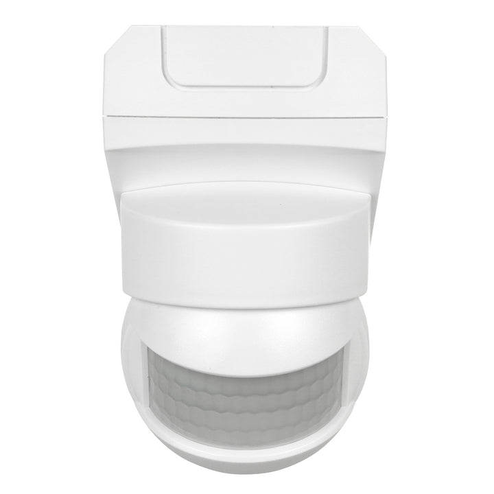 Falra szerelhető szürkület-virradat mozgásérzékelő 180° + 360° 2000W Maclean Energy MCE295 fehér