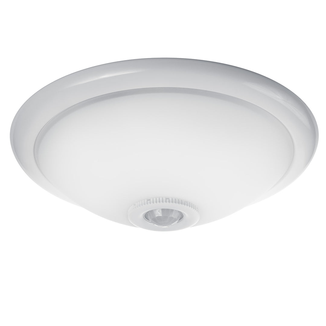 Mennyezeti plafond PIR érzékelővel és cserélhető fényforrással 2x max 40W E27 kupakkal, 220-240V~ 50/60Hz MCE324