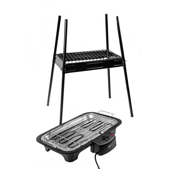 Elektromos grill kerti állvánnyal Adler AD 6602