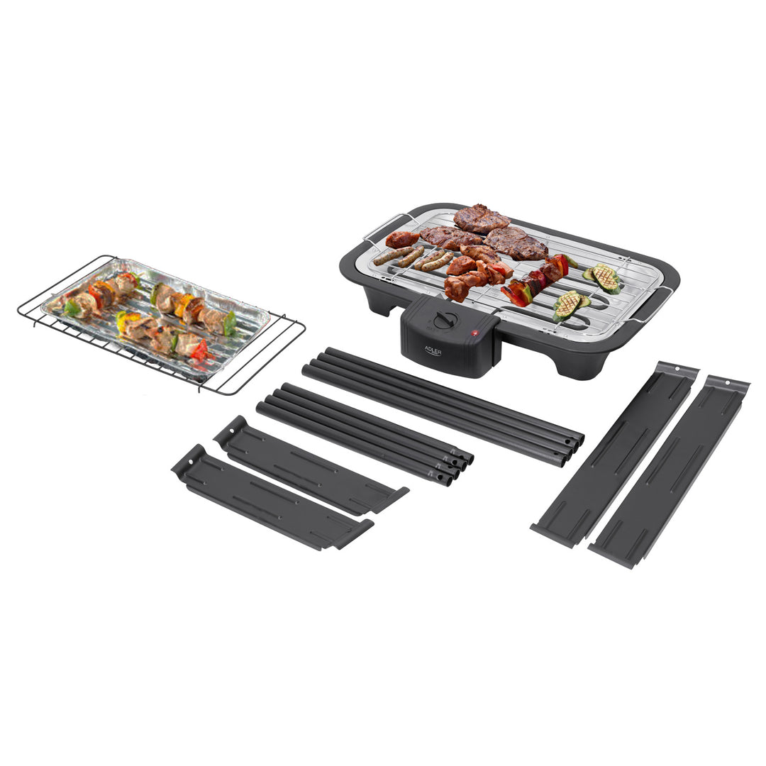 Elektromos grill kerti állvánnyal Adler AD 6602