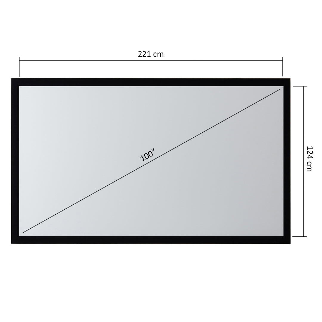 Keretes vetítővászon 100" (16:9) Maclean MC-921