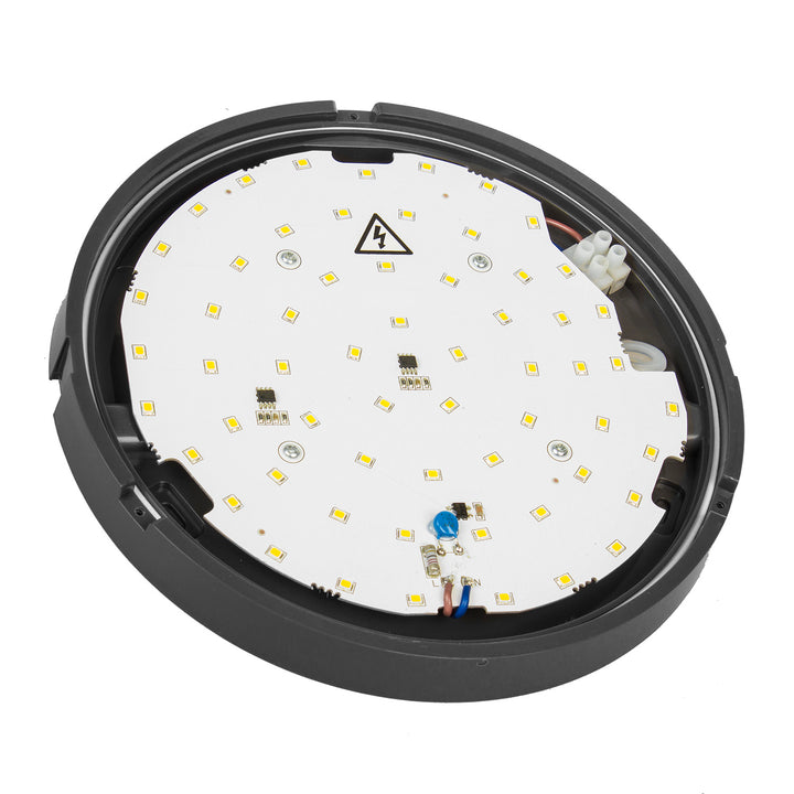 LED fali és mennyezeti lámpa MCE342 GR 1100lm 15W IP54 Maclean Energy szín szürke, szín természetes fehér (4000K)