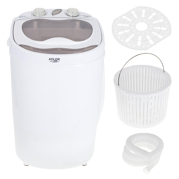 Adler AD 8055 150W 3kg 3kg 1kg utazó mosógép