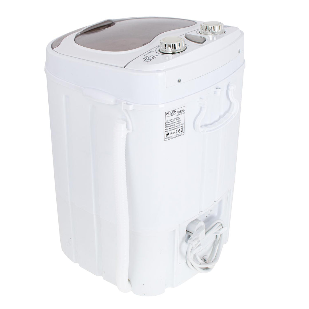 Adler AD 8055 150W 3kg 3kg 1kg utazó mosógép