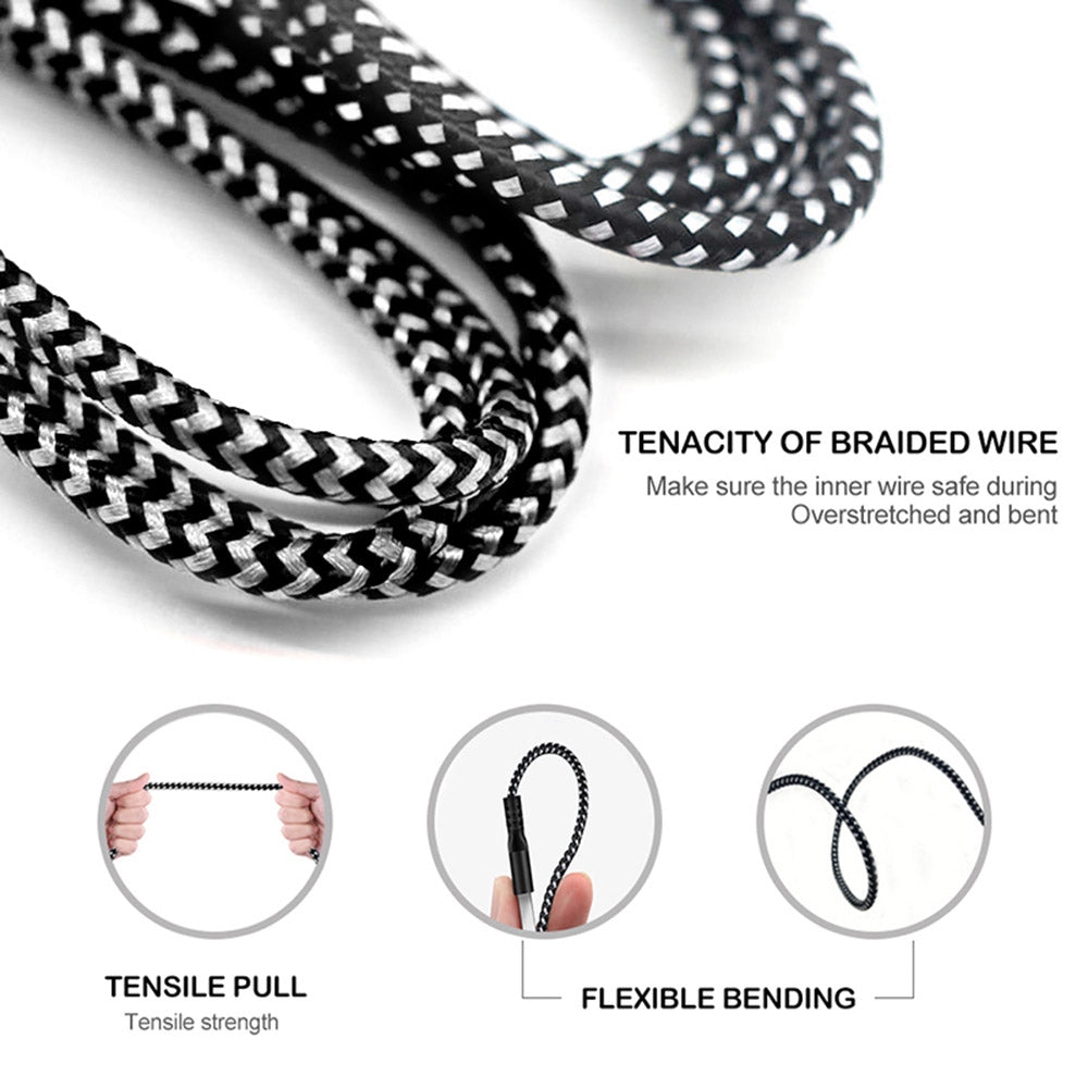 MicroUSB kábel támogatja a Fast Charge 2.4A Maclean Energy MCE473 fekete hosszúság 1m 5V/2.4A - adatátvitel