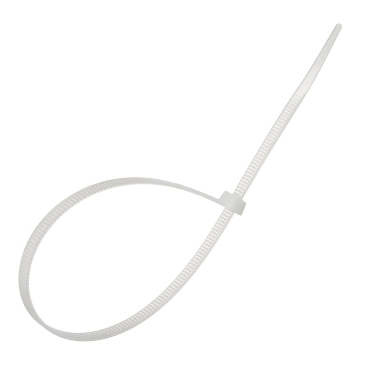 Fogók (100 db) Maclean MCTV-463 W - fehér, 3,6x250mm, UV-álló, üzemi hőmérséklet - 40 +85 fok C.