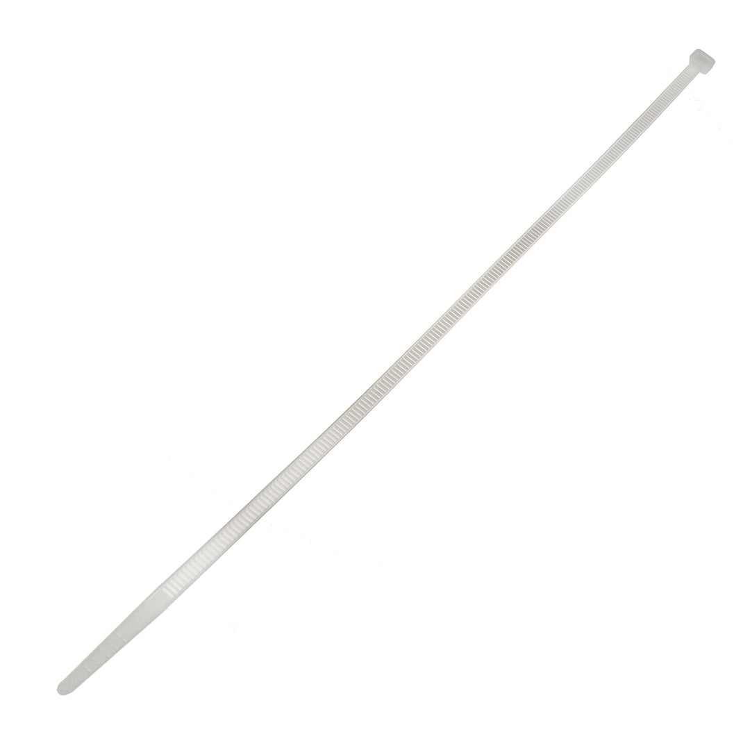 Fogók (100 db) Maclean MCTV-463 W - fehér, 3,6x250mm, UV-álló, üzemi hőmérséklet - 40 +85 fok C.