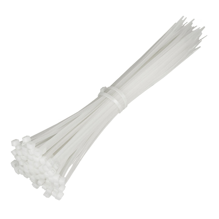 Fogók (100 db) Maclean MCTV-465 W - fehér, 4,8x300mm, UV-álló, felhasználási hőmérséklet - 40 +85 fok C.