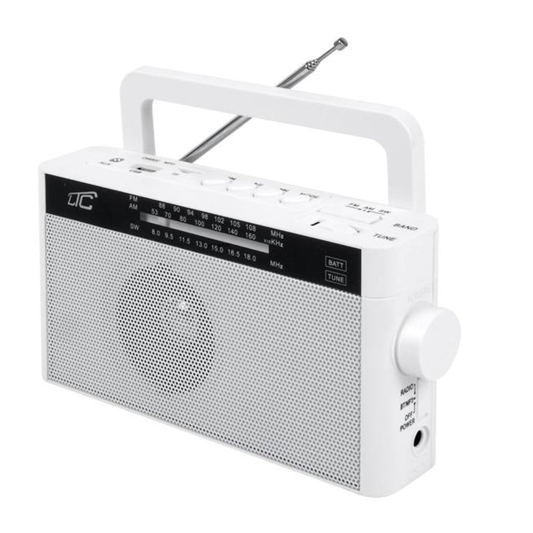 LTC Retro Sona Bluetooth hordozható rádió - modern megoldások retro kivitelben