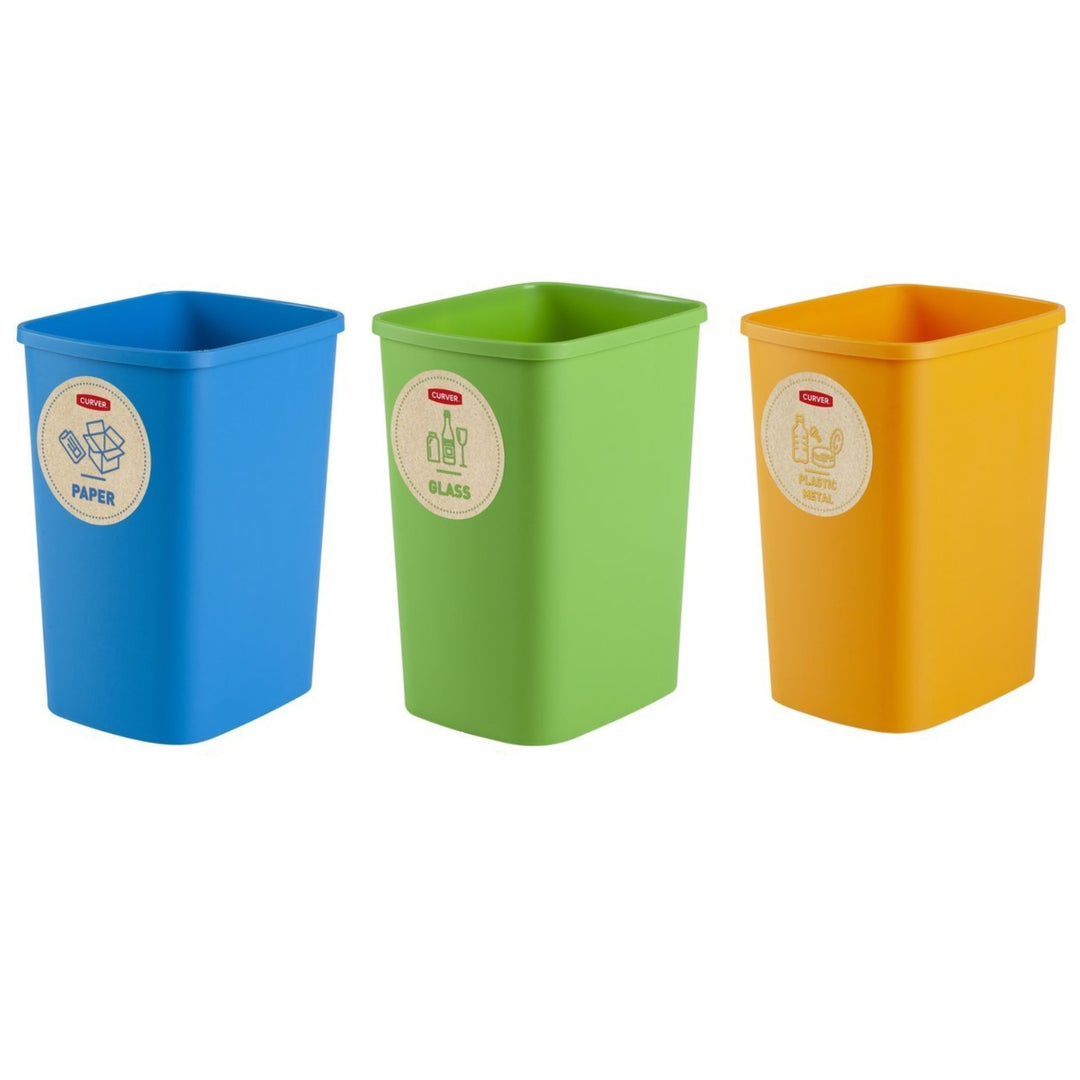 3x9L Curver ECO Friendly válogató kosárkészlet