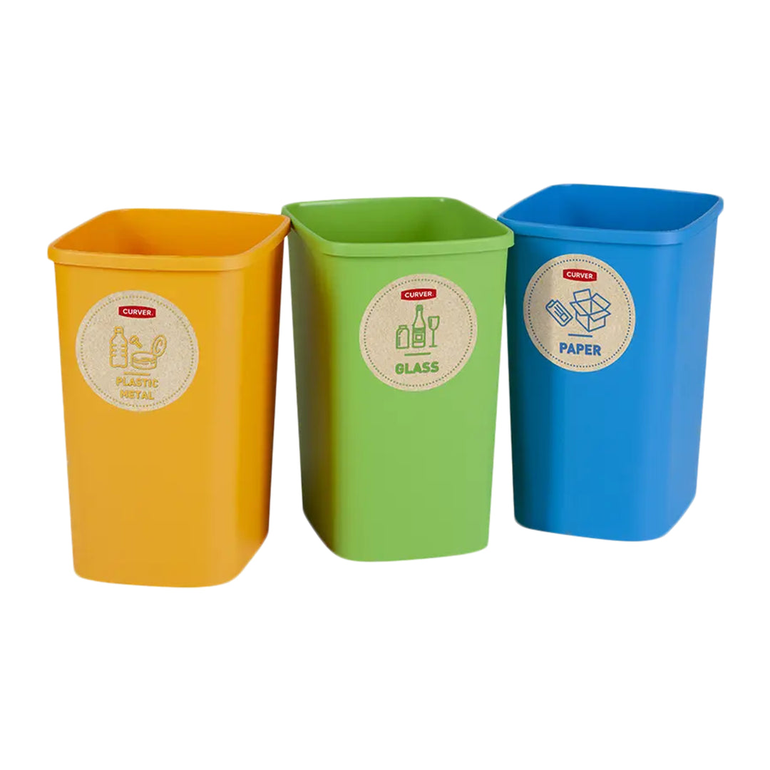 3x9L Curver ECO Friendly válogató kosárkészlet