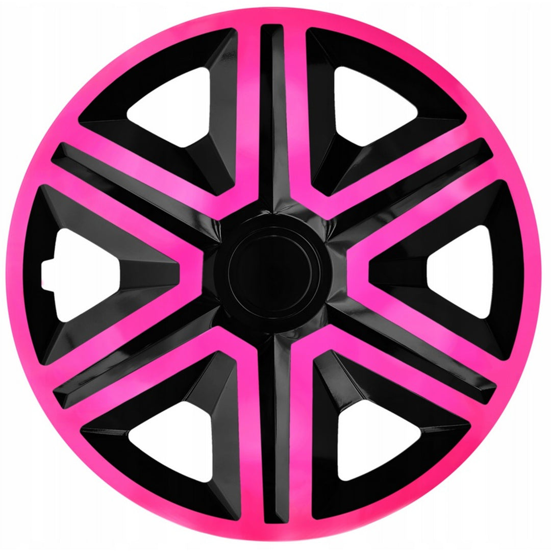 NRM ACTION DOUBLECOLOR PINK FEKETE rózsaszín/fekete 16" dísztárcsák - 4 db