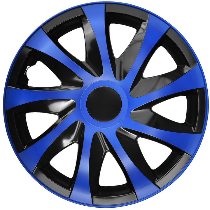 14" DRACO keréktárcsák kék/fekete 4 db-os készlet