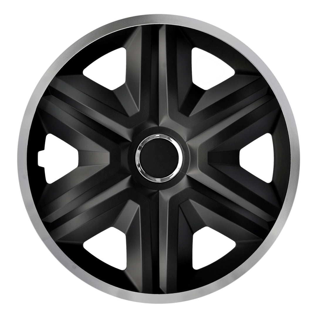 Sapkák 16" NRM FAST LUX SILVER ezüst/fekete 4db