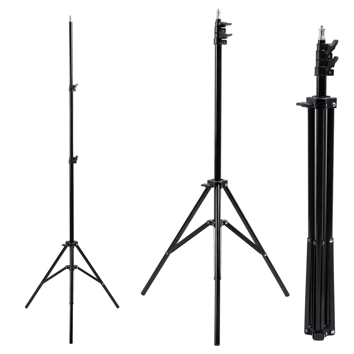 Állvány LED gyűrűs lámpához 12" Maclean MC-163, max. magasság 190cm, max. terhelés 3kg