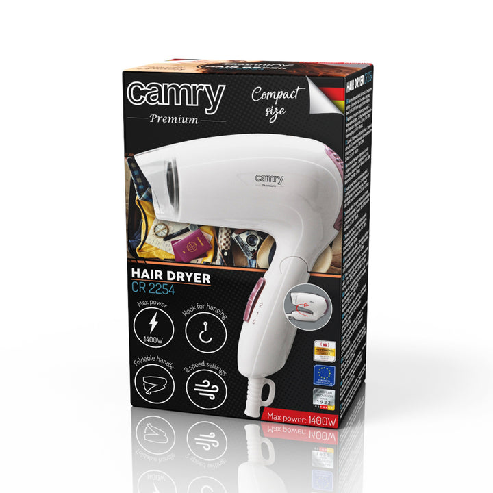Hajszárító 1200W Camry CR 2254 2 teljesítményszabályozási szint