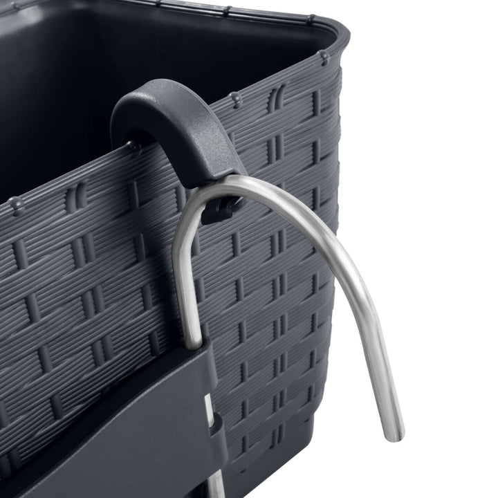 Rattan virágcserép horgokkal Ratolla DRL500PW umbra