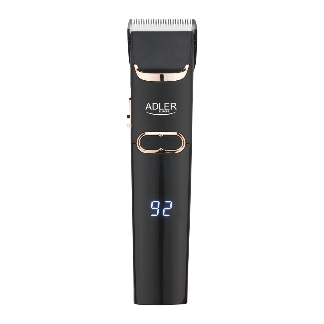 Adler hajvágógép, LCD kijelző, 40W, AD 2832