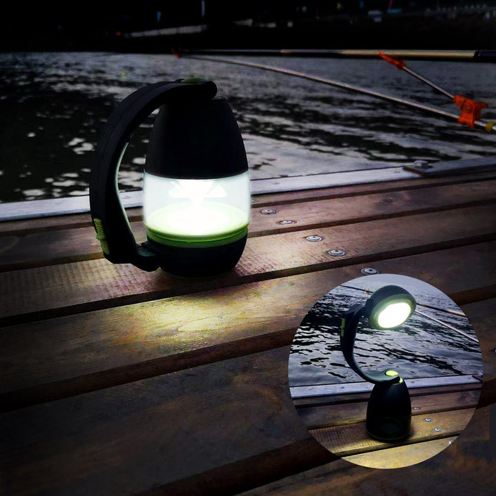 Maclean 3 az 1-ben LED lámpa, kemping, asztal, zseblámpa, 1W, 60-200lm, hideg fehér 6000K, 18650 1500mAh, powerbank funkció MCE298