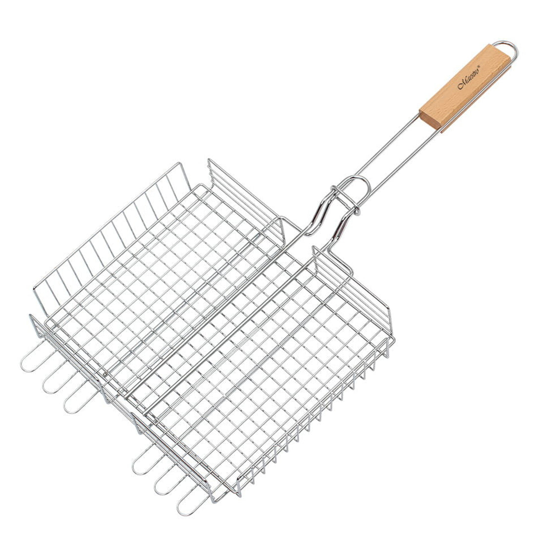 Zárható grillrács 25x30 cm Maestro MR1004, grillrács, grillrács