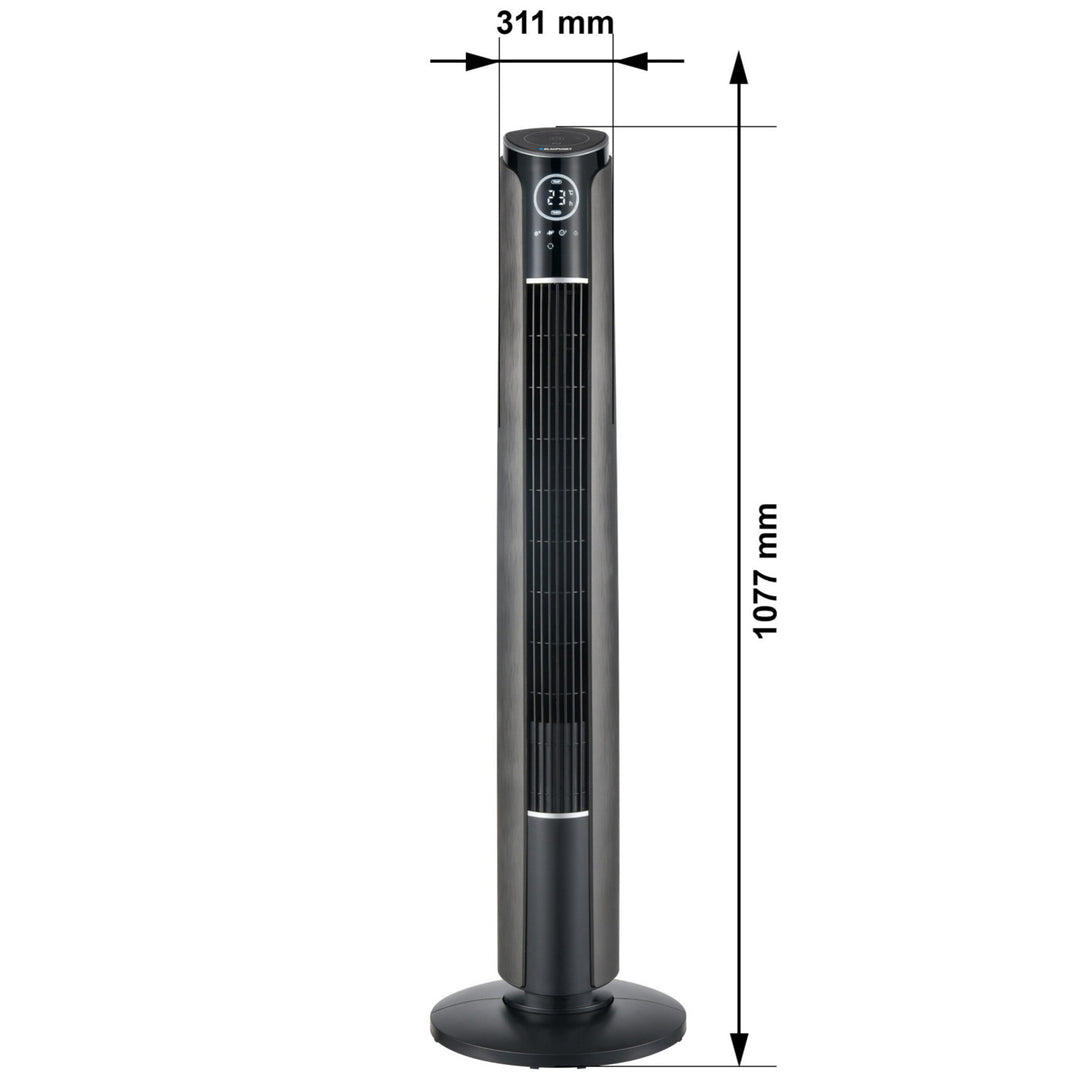 Oszlopventilátor LCD kijelzővel és távirányítóval Blaupunkt AFT801