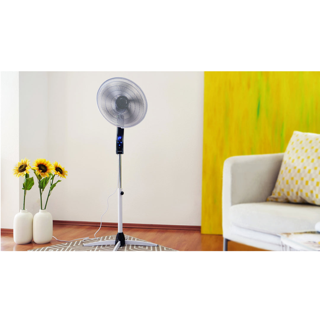 Blaupunkt állványos ventilátor ASF701 40cm 55W kijelzővel és távirányítóval
