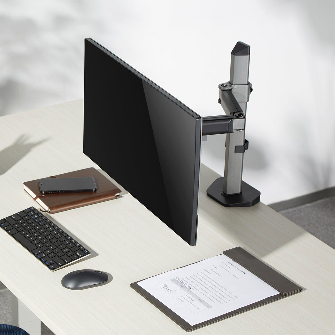 Deluxe Ergo Office csuklós monitor tartó, 17"-32", max. 9kg, ER-448