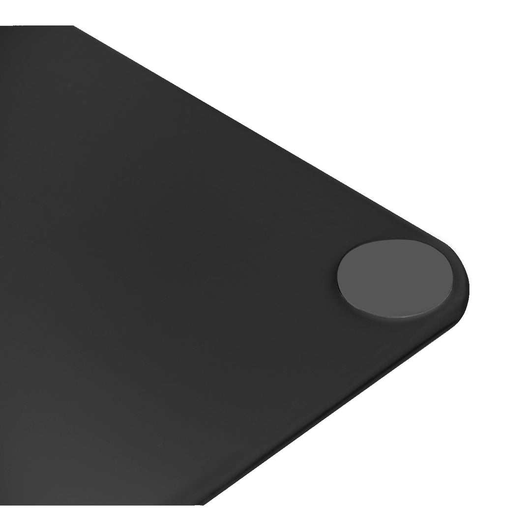 Maclean táblagép reklámállvány, padlóra szerelhető, rögzítővel, fekete, iPad Pro (Gen 3), 12,9", MC-867 B