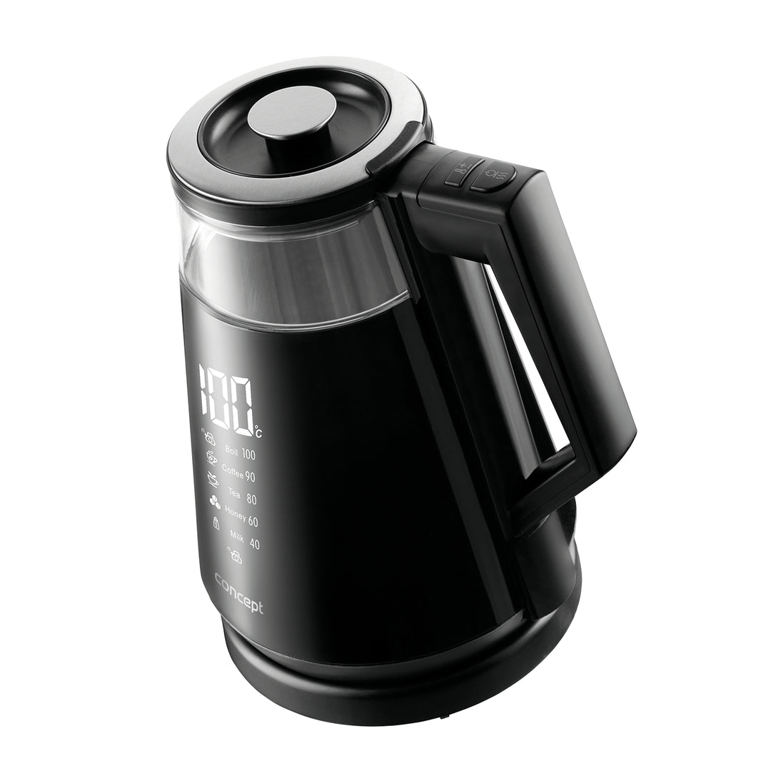 Elektromos vízforraló 1.7l THERMOSENSE üveg Concept RK4170