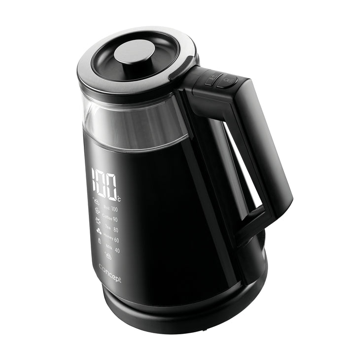 Elektromos vízforraló 1.7l THERMOSENSE üveg Concept RK4170