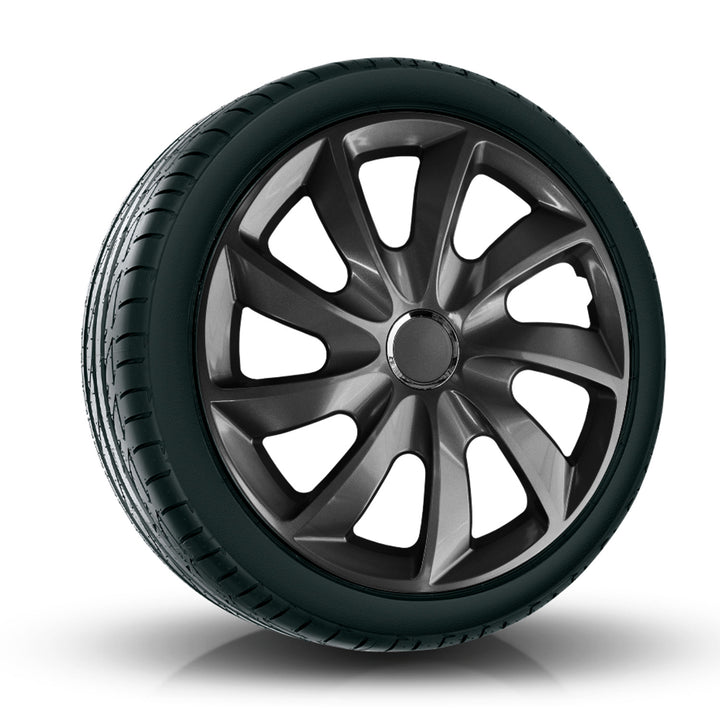 16" Stig keréktárcsa grafit lakk készlet 4 db