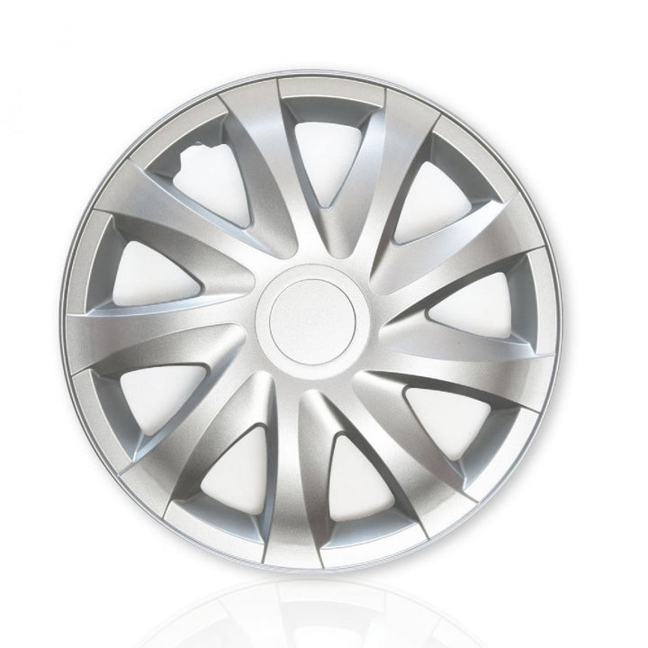 Univerzális keréktárcsafedél 15" Draco ezüst 4 db.