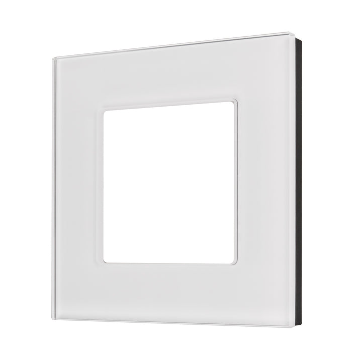 Maclean üvegkeret, szimpla, fehér, 86x86mm, MCE730W