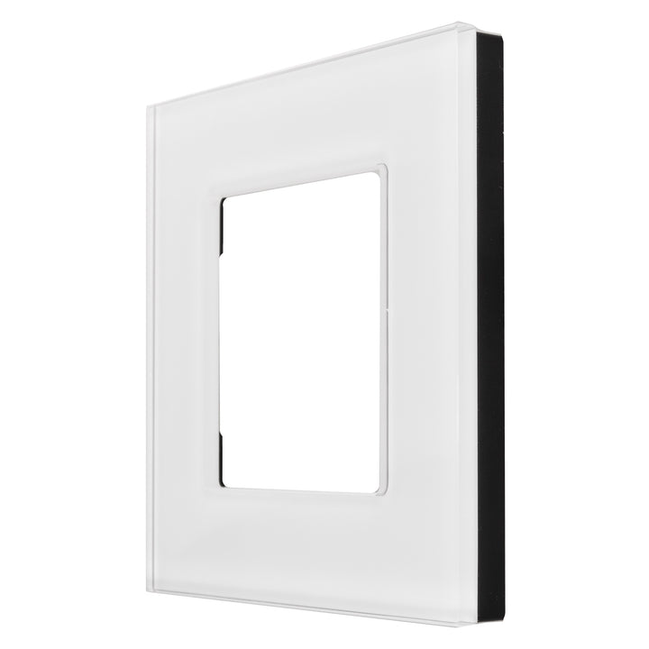Maclean üvegkeret, szimpla, fehér, 86x86mm, MCE730W