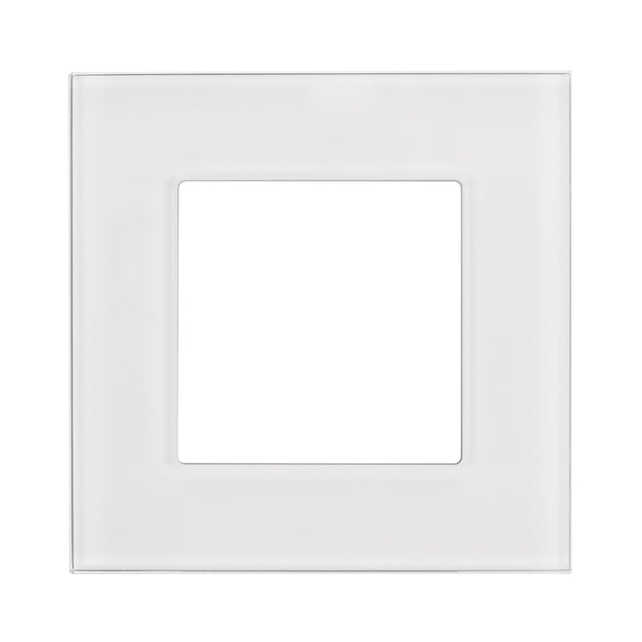 Maclean üvegkeret, szimpla, fehér, 86x86mm, MCE730W
