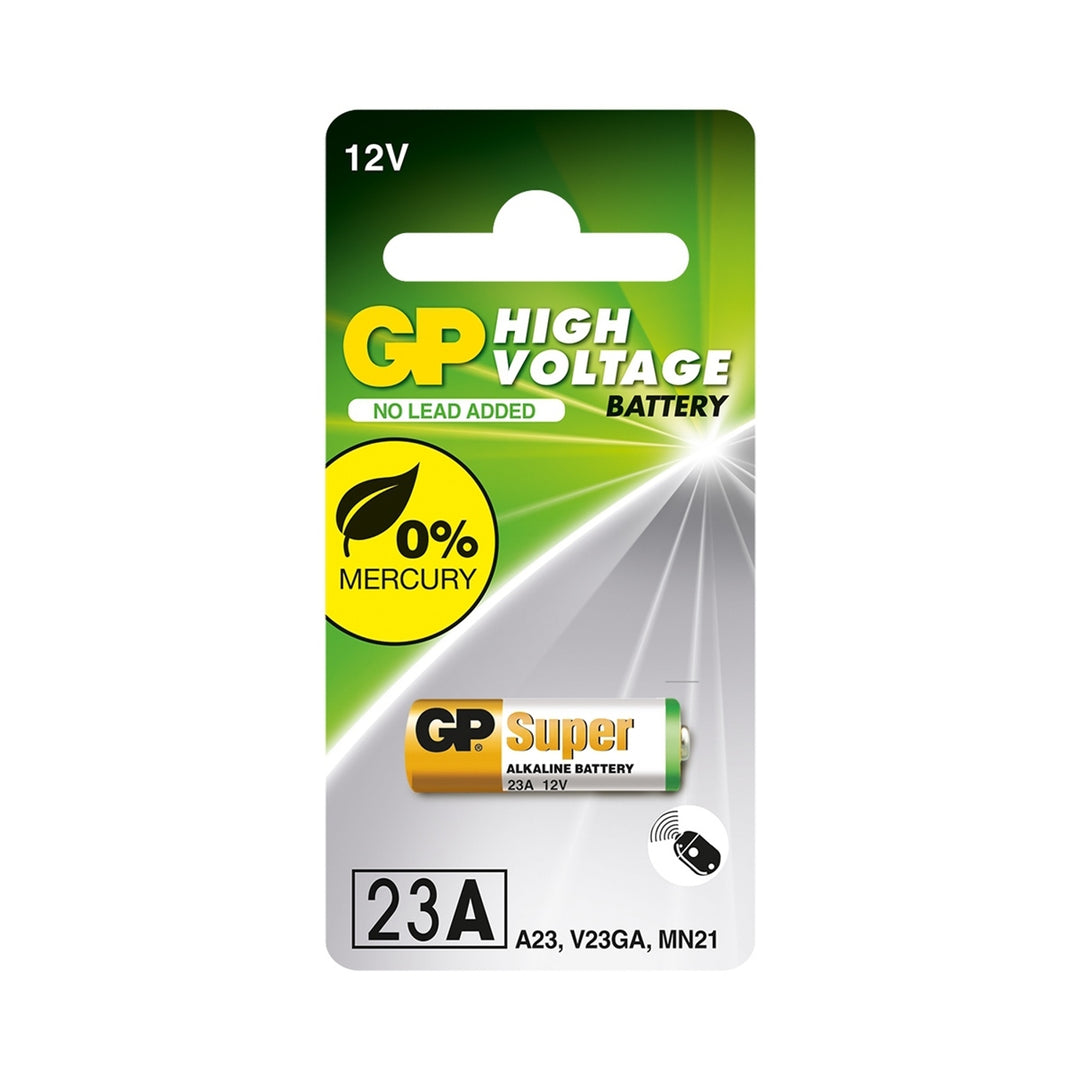 Alkáli elem GP 23A A23 MN21 12V átmérő 10mm magasság 28mm