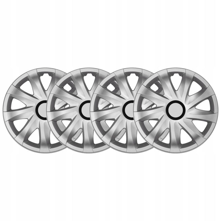 Kupakok 14'' NRM KANDO SILVER 4 db ezüst színű