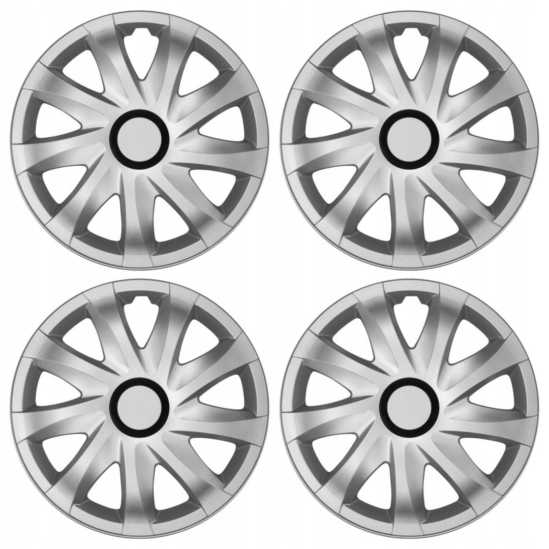 Kupakok 14'' NRM KANDO SILVER 4 db ezüst színű