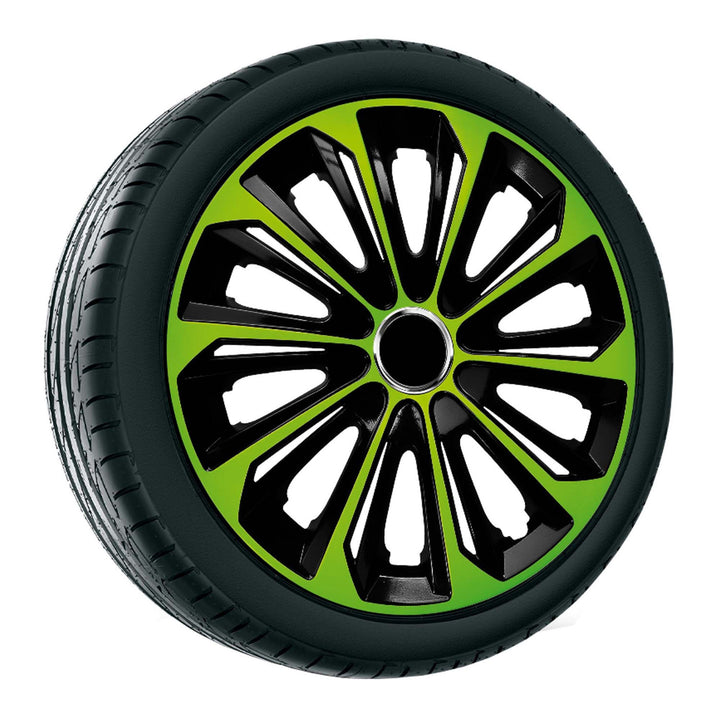 Sapkák 16'' NRM EXTRA STRONG ZÖLD FEKETE zöld-fekete 4 db