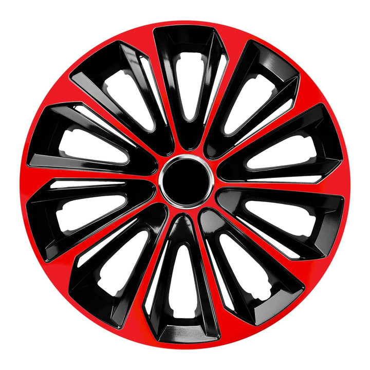 Sapkák 14'' NRM EXTRA STRONG RED BLACK piros-fekete 4 db