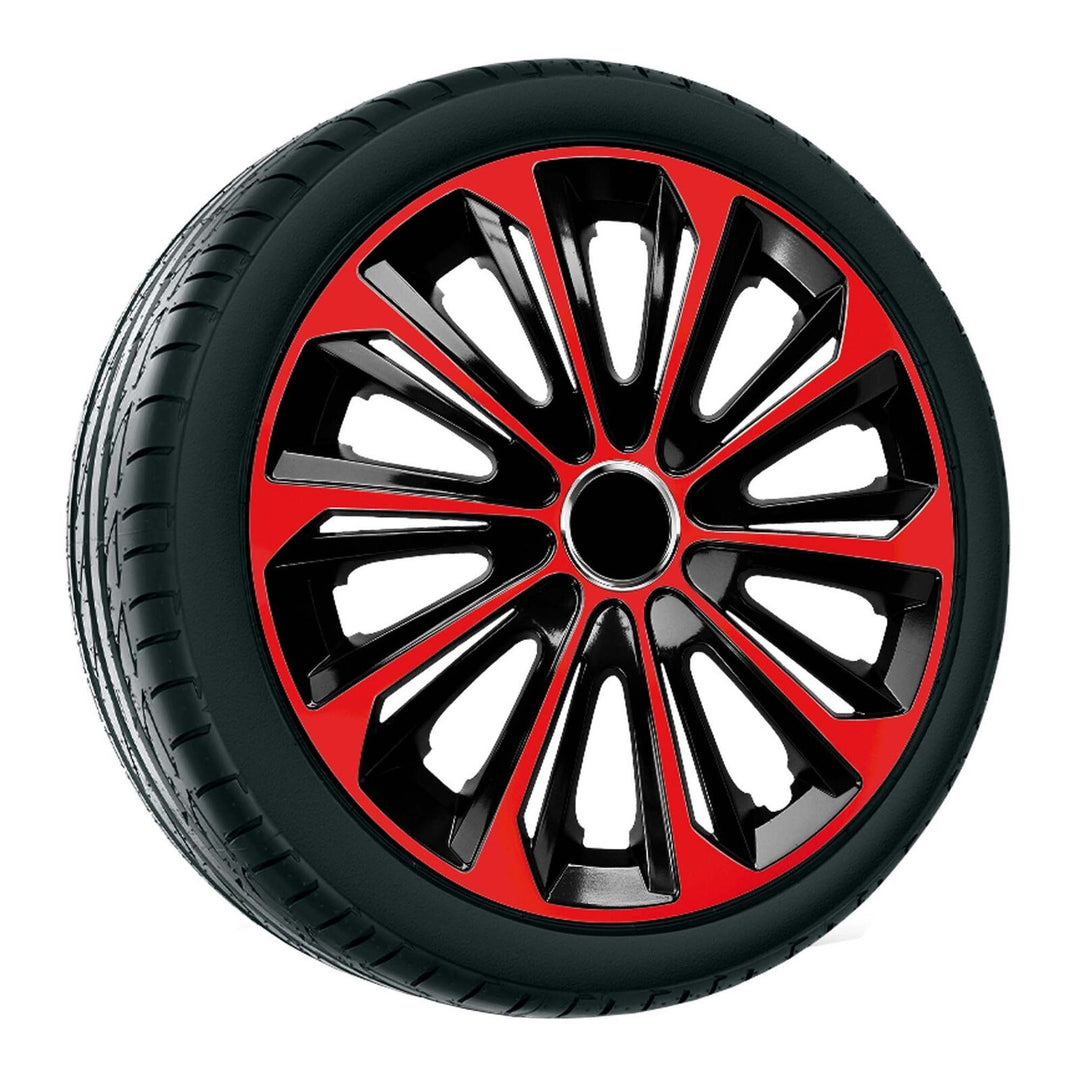 NRM EXTRA STRONG RED BLACK 15'' keréktárcsák piros-fekete 4 db