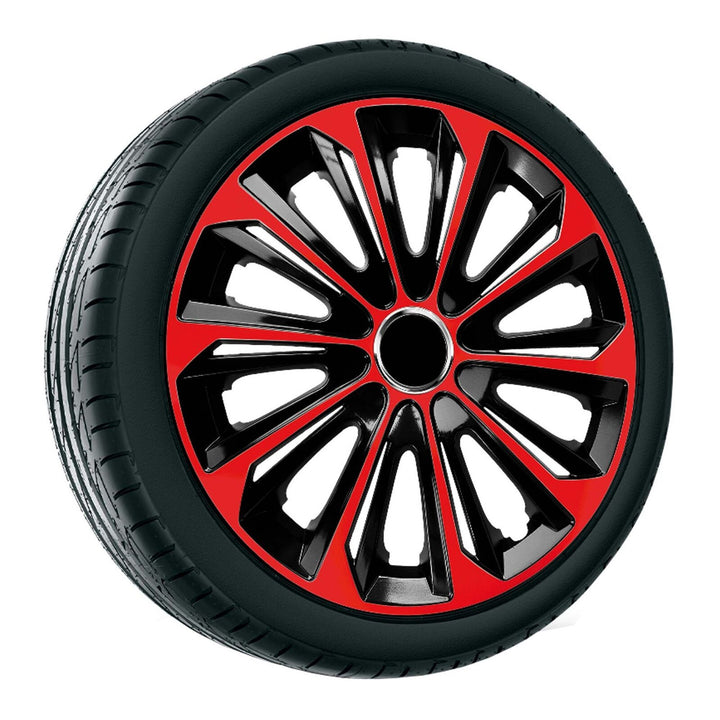 NRM EXTRA STRONG RED BLACK 16'' keréktárcsák piros-fekete 4 db