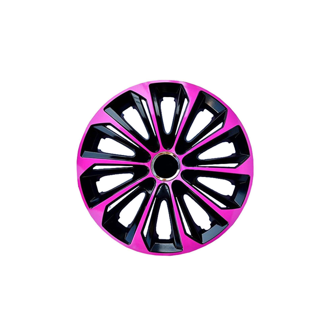 15'' NRM EXTRA STRONG PINK BLACK rózsaszín és fekete keréktárcsák 4 db