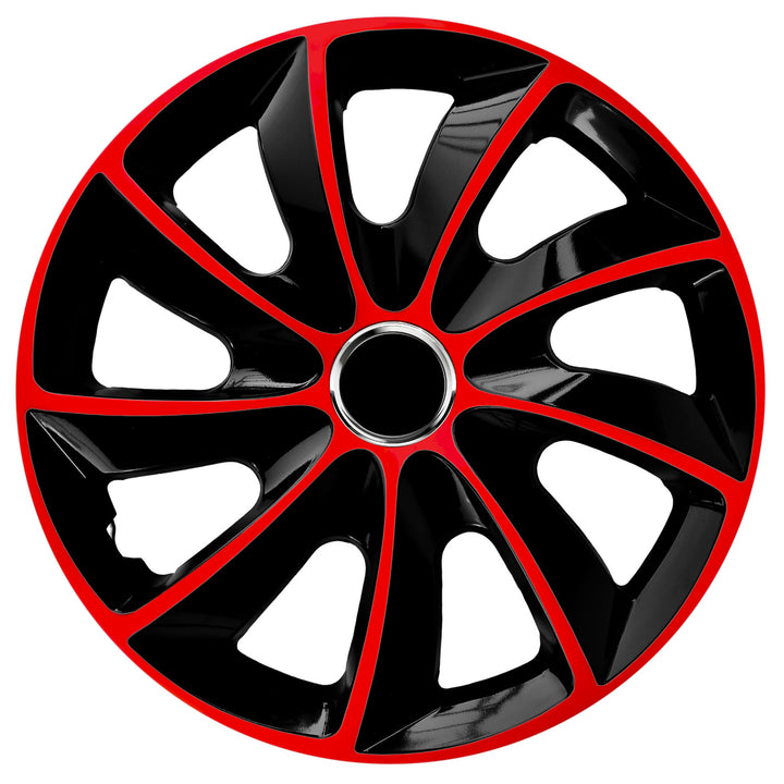 NRM EXTRA STIG RED BLACK 15'' keréktárcsák piros/fekete 4 db