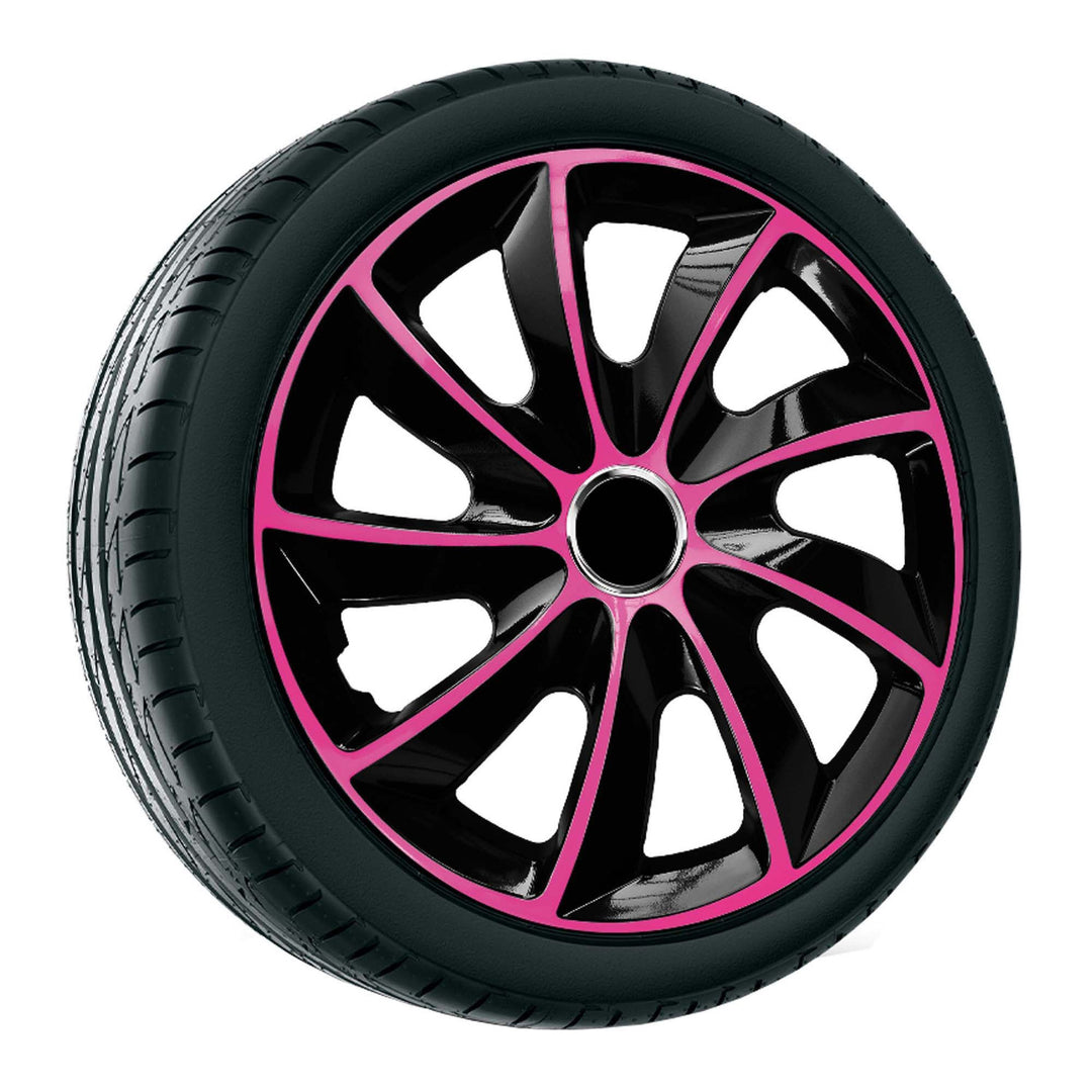 Sapkák 16" NRM EXTRA STIG PINK FEKETE rózsaszín/fekete 4 db